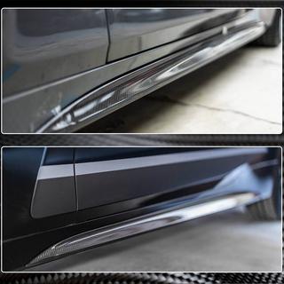 Накладки на пороги V2 (для G22/G23 M-Sport, Карбон) BMW 4 серия G22/23/26 2020- гг. фото 3