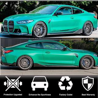 Накладки на пороги V1 (для G82/G83, Карбон) BMW 4 серия G22/23/26 2020- гг. фото 2