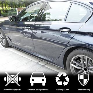 Накладки на пороги V1 (для M-Sport/M5, Карбон) BMW 5 серия G30/G31 2017–2023 гг. фото 4