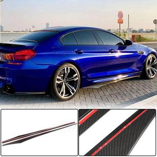Накладки на пороги V1 (для F06 M-Sport, Карбон) BMW 6 серия F12/F13/F06 2011-2018 гг. фото 2