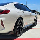BMW 8 серия G14/G15/G16 2018- гг. Накладки на пороги V1 (для G16 M-Sport/F93 M8, Карбон) фото 3