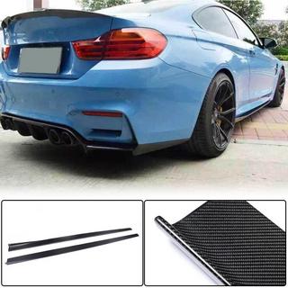Накладки на пороги V1 (для F82/F83, Карбон) BMW 4 серия F32/F33/F36 2012-2020 гг. фото 1