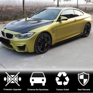 Накладки на пороги V2 (для F82/F83, Карбон) BMW 4 серия F32/F33/F36 2012-2020 гг. фото 2