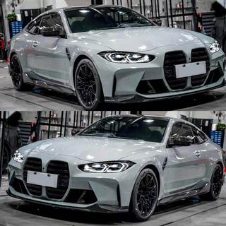 Накладки на пороги V2 (для G80, Карбон) BMW 3 серия G20/G21 2018- гг. фото 2