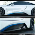 BMW I8 2014-2020 гг. Накладки на Пороги (Карбон) фото 5