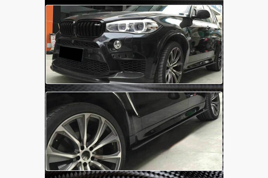 BMW X5 F15 2013-2018 гг. Накладки на пороги (для F85, Карбон) Фото 3