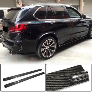 Накладки на пороги (для F86, карбон) BMW X6 F16 2014-2019 гг. фото 1