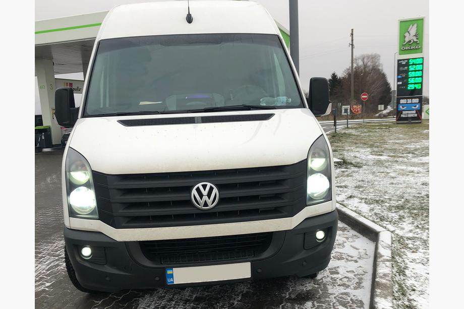 Volkswagen Crafter 2006-2016 гг. Противотуманные Фары (с LED Лампой) Фото 2