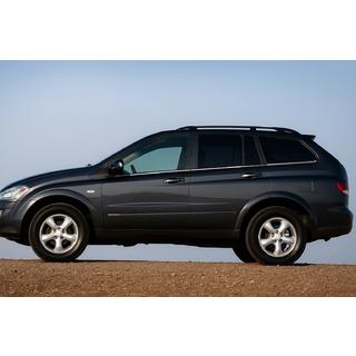 Наружные молдинги окон нержавейка (6 шт) SsangYong Kyron 2005-2014 гг. фото 1