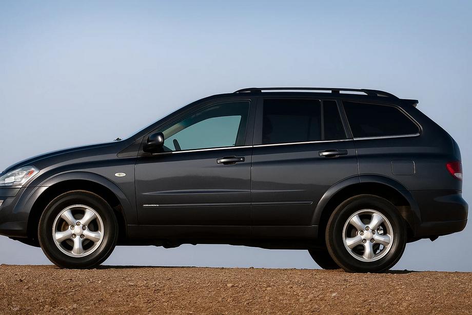 SsangYong Kyron 2005-2014 гг. Наружные молдинги окон нержавейка (6 шт) Фото 1