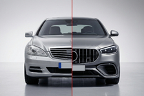 Mercedes S-class W221 2005-2013 гг. Комплект рестайлинга в W223 AMG S63 фото 1