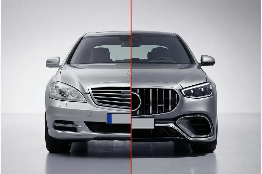 Mercedes S-class W221 2005-2013 гг. Комплект рестайлинга в W223 AMG S63 Фото 1