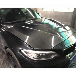 Капот V1 (Карбон) BMW 2 серия F22/F23 2014-2021 гг. фото 3