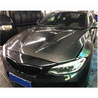 Капот V1 (Карбон) BMW 2 серия F22/F23 2014-2021 гг. фото 4