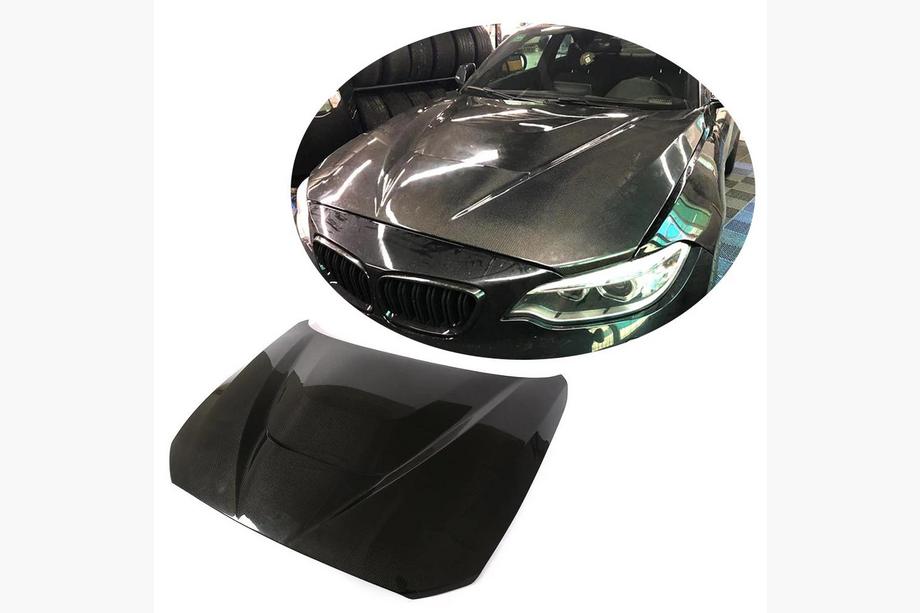 BMW 2 серия F22/F23 2014-2021 гг. Капот V1 (Карбон) Image