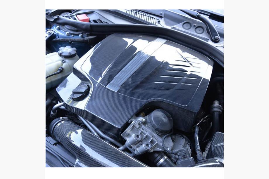 BMW 2 серия F22/F23 2014-2021 гг. Крышка двигателя (для F87 M2/M2 Competition, Карбон) Фото 3