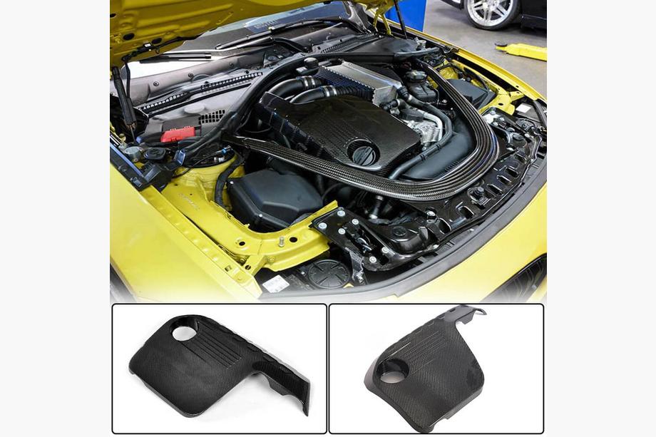 BMW 4 серия F32/F33/F36 2012-2020 гг. Крышка двигателя (для F82/F83, Карбон) Image
