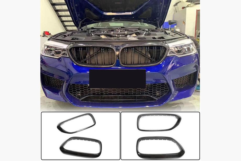 BMW 5 серия G30/G31 2017–2023 гг. Карбоновые Ноздри V2 (2017-2020) Image