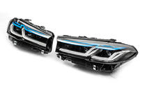 BMW 5 серия G30/G31 2017–2023 гг. Передние фары Full LED Laser рестайлинг (замена бампера) фото 3