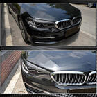 BMW 5 серия G30/G31 2017–2023 гг. Реснички на Фары Сухой Карбон (2017-2020) фото 5