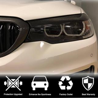 Реснички на Фары Сухой Карбон (2017-2020) BMW 5 серия G30/G31 2017–2023 гг. фото 3