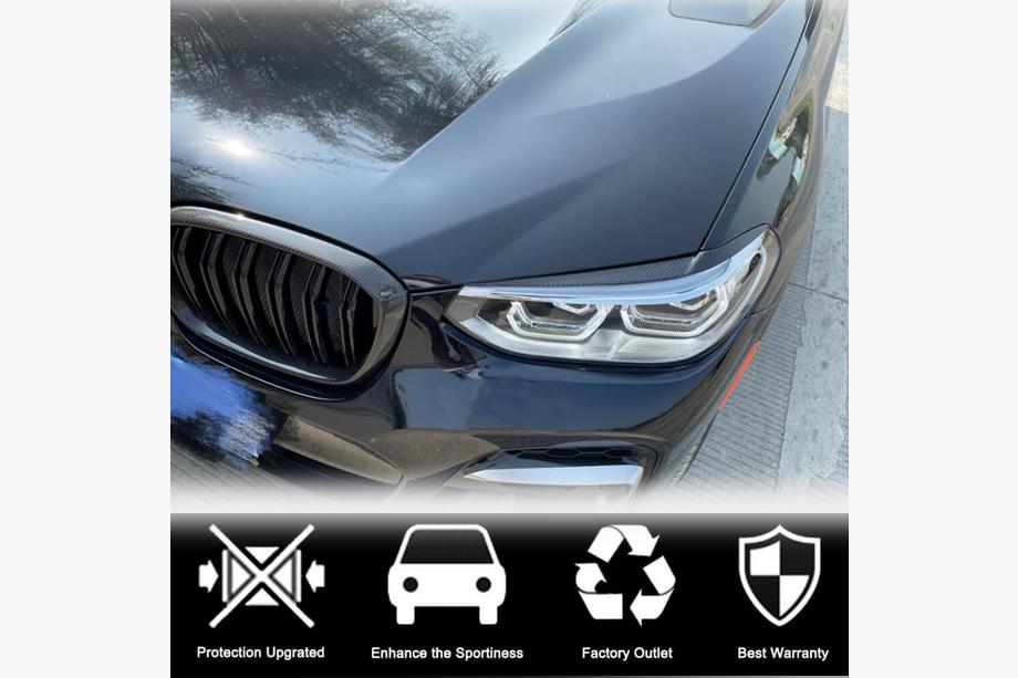 BMW X3 G01 2018- гг. Реснички на Фары FRP V3 Фото 3