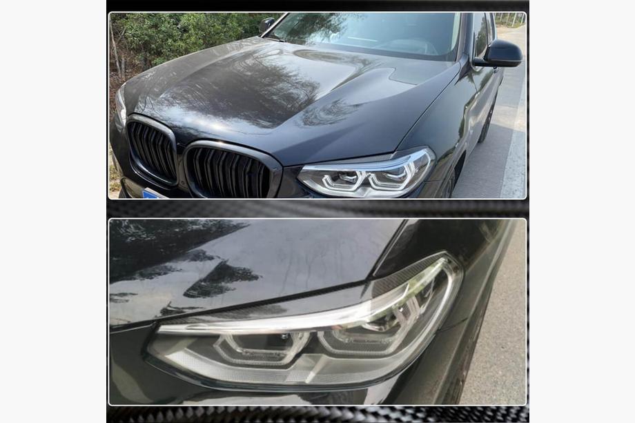 BMW X3 G01 2018- гг. Реснички на Фары FRP V3 Фото 4