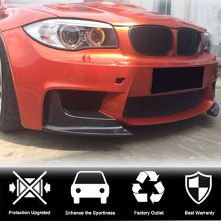 Накладки Flap на передний бампер (для 1M E82, Карбон) BMW 1 серия E81/E82/E87/E88 2004-2011 гг. фото 2