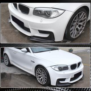 Накладки Flap на передний бампер (для 1M E82, Карбон) BMW 1 серия E81/E82/E87/E88 2004-2011 гг. фото 4