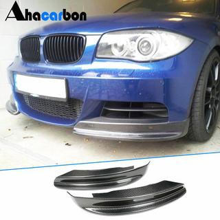 Накладки Flap на передний бампер (для E82/E88 M-Sport, Карбон) BMW 1 серия E81/E82/E87/E88 2004-2011 гг. фото 1