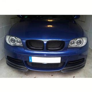 Накладки Flap на передний бампер (для E82/E88 M-Sport, Карбон) BMW 1 серия E81/E82/E87/E88 2004-2011 гг. фото 3