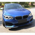 BMW 1 серия F20/F21 2011-2019 гг. Накладки на передний бампер Flap (для M-Sport 2015-2019, Карбон) фото 2