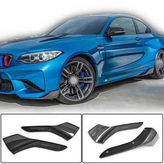 Накладки Flap на передний бампер (для F87 M2/M2C, Карбон) BMW 2 серия F22/F23 2014-2021 гг. фото 1