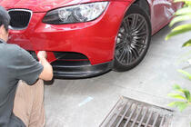 BMW 3 серия E90/E91 2005-2011 гг. Накладка на передний бампер Flap FRP V2 для E90 2008-2011 Base фото 7
