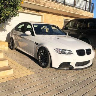 Накладки Flap на передний бампер Карбон (для M3, Карбон) BMW 3 серия E92/E93 2006–2013 гг. фото 4