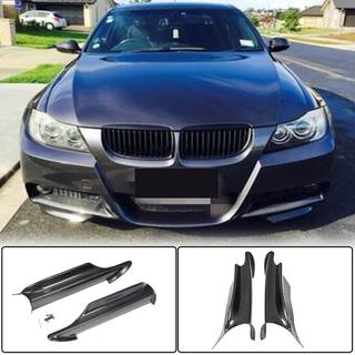 Флапсы на передний бампер (для E90 2005-2008 M-Sport, Карбон) фото 1