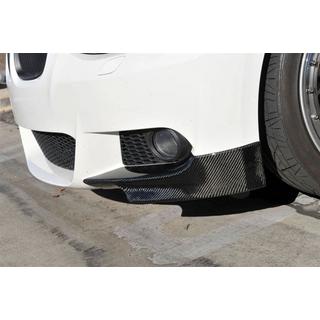 Накладки на передний бампер Flap (для M-Sport 2006-2009, Карбон) BMW 3 серия E92/E93 2006–2013 гг. фото 2