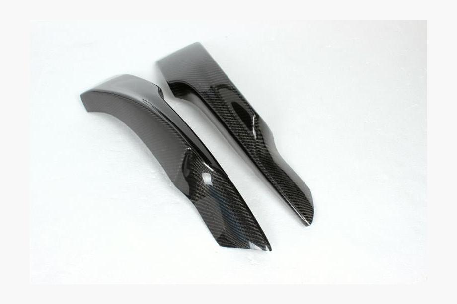 BMW 3 серия E92/E93 2006–2013 гг. Накладки на передний бампер Flap (для M-Sport 2006-2009, Карбон) Фото 7