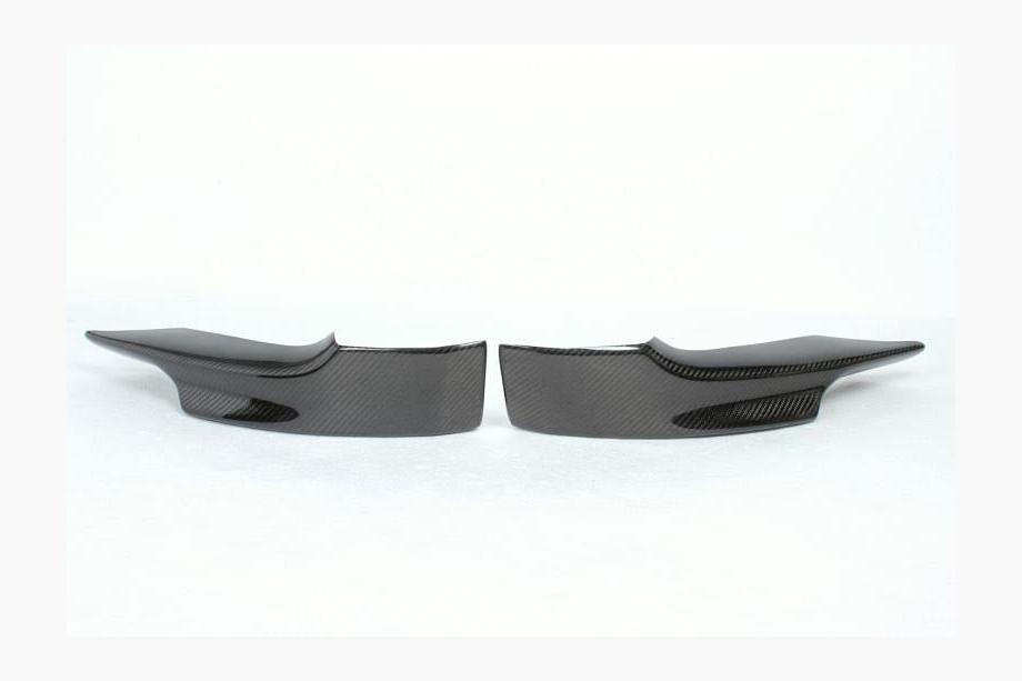BMW 3 серия E92/E93 2006–2013 гг. Накладки на передний бампер Flap (для M-Sport 2006-2009, Карбон) Фото 9