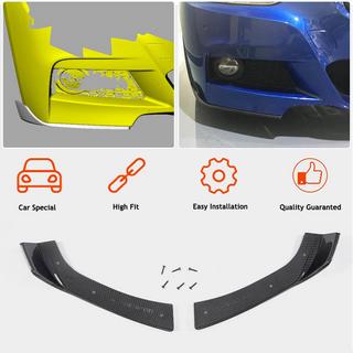 Накладки Flap на передний бампер (для F30 M-Sport, Карбон) BMW 3 серия F30/F31 2012-2019 гг. фото 2