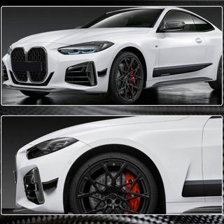 Передняя губа бампера (для G22/G23 M-Sport, Карбон) BMW 4 серия G22/23/26 2020- гг. фото 3