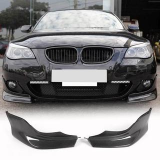Накладки Flap на передний бампер (для M-Sport, Карбон) BMW 5 серия E60/E61 2003-2010 гг. фото 1
