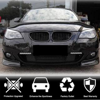 Накладки Flap на передний бампер (для M-Sport, Карбон) BMW 5 серия E60/E61 2003-2010 гг. фото 3