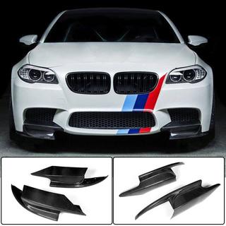 Накладки Flap на передний бампер (для F10 M5, Карбон) BMW 5 серия F10/F11 2010–2016 гг. фото 1