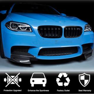 Накладки Flap на передний бампер (для F10 M5, Карбон) BMW 5 серия F10/F11 2010–2016 гг. фото 2