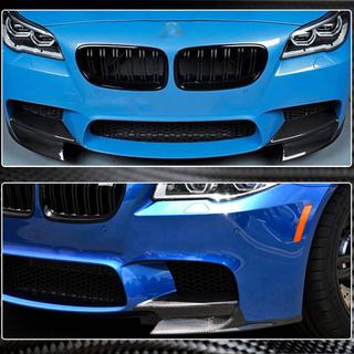 Накладки Flap на передний бампер (для F10 M5, Карбон) BMW 5 серия F10/F11 2010–2016 гг. фото 3