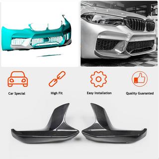 Накладки Flap на передний бампер (для M5 F90 2017-2020, Карбон) BMW 5 серия G30/G31 2017–2023 гг. фото 2