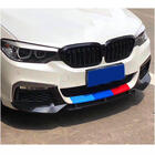BMW 5 серия G30/G31 2017–2023 гг. Накладки на передний бампер Flap V1 для M-Sport 2017-2020 Карбон фото 3