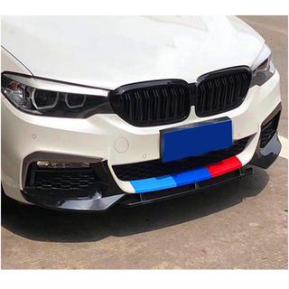 Накладки на передний бампер Flap V1 для M-Sport 2017-2020 Карбон BMW 5 серия G30/G31 2017–2023 гг. фото 3