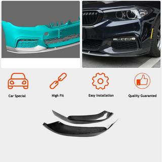Накладки Flap V2 на передний бампер для M-Sport 2017-2020 Карбон BMW 5 серия G30/G31 2017–2023 гг. фото 2